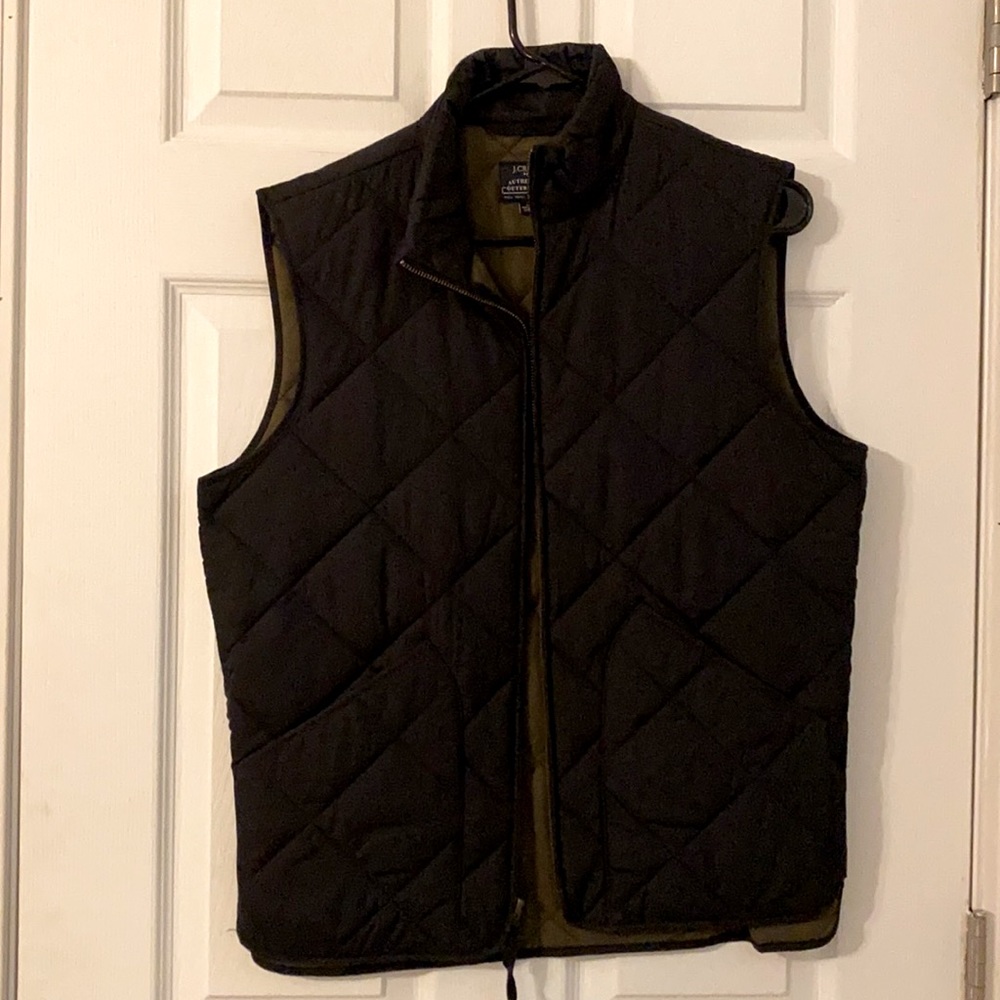 J Crew Factory Quilted Walker vest